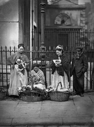 Covent Garden Blumenfrauen, aus 
